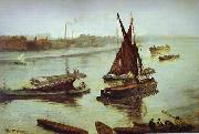 James Abbot McNeill Whistler, Grey and Silver: Old Battersea Reach